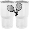 20 oz. Tall Stainless Steel Vacuum Insulated Tumbler White Thumbnail