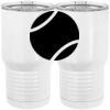 20 oz. Tall Stainless Steel Vacuum Insulated Tumbler White Thumbnail