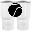 20 oz. Tall Stainless Steel Vacuum Insulated Tumbler White Thumbnail