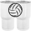 20 oz. Tall Stainless Steel Vacuum Insulated Tumbler White Thumbnail