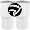 20 oz. Tall Stainless Steel Vacuum Insulated Tumbler White Thumbnail