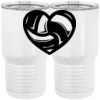 20 oz. Tall Stainless Steel Vacuum Insulated Tumbler White Thumbnail