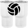 20 oz. Tall Stainless Steel Vacuum Insulated Tumbler White Thumbnail