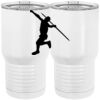 20 oz. Tall Stainless Steel Vacuum Insulated Tumbler White Thumbnail