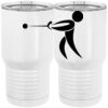 20 oz. Tall Stainless Steel Vacuum Insulated Tumbler White Thumbnail
