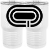 20 oz. Tall Stainless Steel Vacuum Insulated Tumbler White Thumbnail