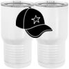 20 oz. Tall Stainless Steel Vacuum Insulated Tumbler White Thumbnail
