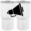 20 oz. Tall Stainless Steel Vacuum Insulated Tumbler White Thumbnail