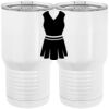 20 oz. Tall Stainless Steel Vacuum Insulated Tumbler White Thumbnail