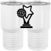 20 oz. Tall Stainless Steel Vacuum Insulated Tumbler White Thumbnail