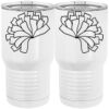 20 oz. Tall Stainless Steel Vacuum Insulated Tumbler White Thumbnail
