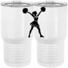 20 oz. Tall Stainless Steel Vacuum Insulated Tumbler White Thumbnail