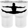 20 oz. Tall Stainless Steel Vacuum Insulated Tumbler White Thumbnail