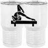 20 oz. Tall Stainless Steel Vacuum Insulated Tumbler White Thumbnail