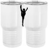 20 oz. Tall Stainless Steel Vacuum Insulated Tumbler White Thumbnail
