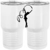 20 oz. Tall Stainless Steel Vacuum Insulated Tumbler White Thumbnail