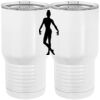 20 oz. Tall Stainless Steel Vacuum Insulated Tumbler White Thumbnail