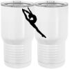 20 oz. Tall Stainless Steel Vacuum Insulated Tumbler White Thumbnail