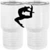 20 oz. Tall Stainless Steel Vacuum Insulated Tumbler White Thumbnail
