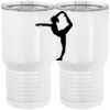 20 oz. Tall Stainless Steel Vacuum Insulated Tumbler White Thumbnail