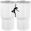 20 oz. Tall Stainless Steel Vacuum Insulated Tumbler White Thumbnail