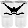 20 oz. Tall Stainless Steel Vacuum Insulated Tumbler White Thumbnail