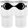 20 oz. Tall Stainless Steel Vacuum Insulated Tumbler White Thumbnail