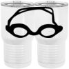 20 oz. Tall Stainless Steel Vacuum Insulated Tumbler White Thumbnail