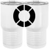 20 oz. Tall Stainless Steel Vacuum Insulated Tumbler White Thumbnail