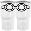 20 oz. Tall Stainless Steel Vacuum Insulated Tumbler White Thumbnail