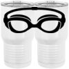 20 oz. Tall Stainless Steel Vacuum Insulated Tumbler White Thumbnail