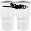 20 oz. Tall Stainless Steel Vacuum Insulated Tumbler White Thumbnail