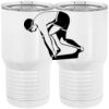 20 oz. Tall Stainless Steel Vacuum Insulated Tumbler White Thumbnail