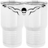 20 oz. Tall Stainless Steel Vacuum Insulated Tumbler White Thumbnail