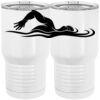 20 oz. Tall Stainless Steel Vacuum Insulated Tumbler White Thumbnail