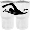 20 oz. Tall Stainless Steel Vacuum Insulated Tumbler White Thumbnail