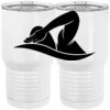 20 oz. Tall Stainless Steel Vacuum Insulated Tumbler White Thumbnail