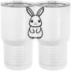 20 oz. Tall Stainless Steel Vacuum Insulated Tumbler White Thumbnail