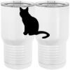 20 oz. Tall Stainless Steel Vacuum Insulated Tumbler White Thumbnail