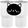 20 oz. Tall Stainless Steel Vacuum Insulated Tumbler White Thumbnail