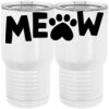 20 oz. Tall Stainless Steel Vacuum Insulated Tumbler White Thumbnail