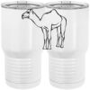 20 oz. Tall Stainless Steel Vacuum Insulated Tumbler White Thumbnail