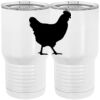 20 oz. Tall Stainless Steel Vacuum Insulated Tumbler White Thumbnail