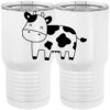 20 oz. Tall Stainless Steel Vacuum Insulated Tumbler White Thumbnail