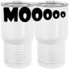 20 oz. Tall Stainless Steel Vacuum Insulated Tumbler White Thumbnail