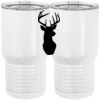 20 oz. Tall Stainless Steel Vacuum Insulated Tumbler White Thumbnail