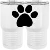 20 oz. Tall Stainless Steel Vacuum Insulated Tumbler White Thumbnail