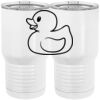 20 oz. Tall Stainless Steel Vacuum Insulated Tumbler White Thumbnail