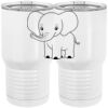 20 oz. Tall Stainless Steel Vacuum Insulated Tumbler White Thumbnail