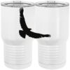 20 oz. Tall Stainless Steel Vacuum Insulated Tumbler White Thumbnail